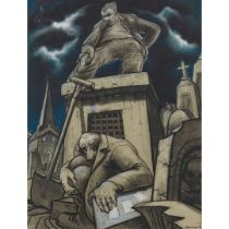 PETER HOWSON O.B.E. (SCOTTISH 1958-)