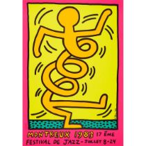 KEITH HARING (AMERICAN 1958-1990)