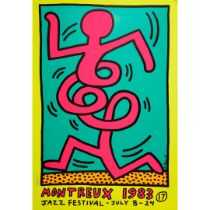 KEITH HARING (AMERICAN 1958-1990)