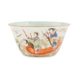 FAMILLE ROSE 'IMMORTALS' BOWL
