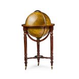 MALBY'S 18 INCH LIBRARY GLOBE AND STAND