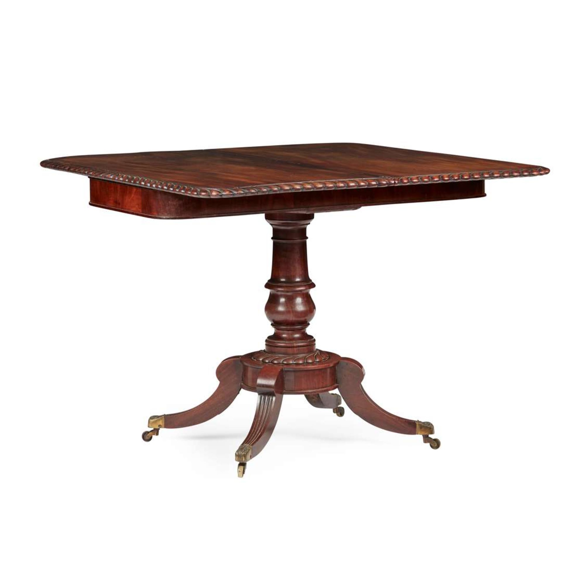 REGENCY MAHOGANY TEA TABLE, IN THE MANNER OF JAMES MEIN OF KELSO - Image 2 of 2