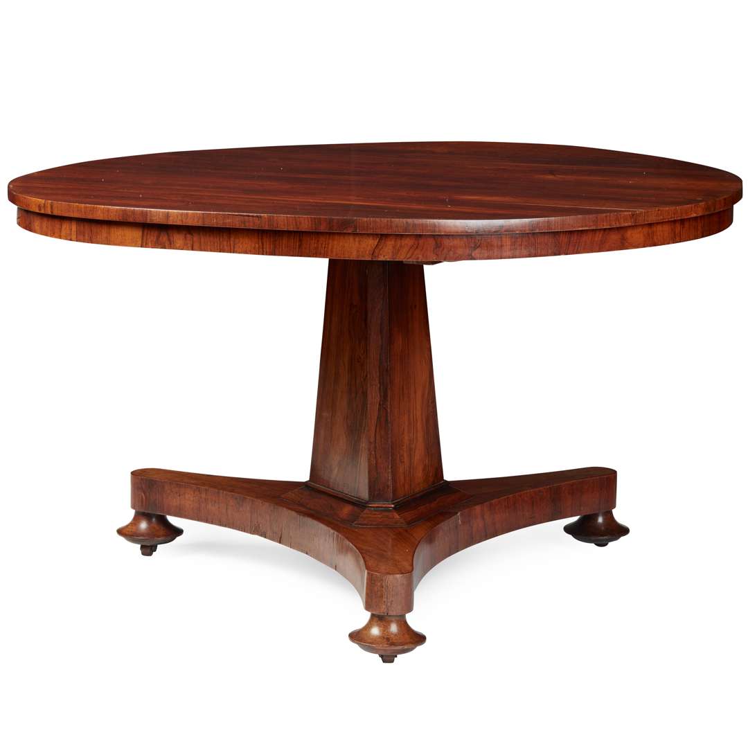 WILLIAM IV ROSEWOOD BREAKFAST TABLE