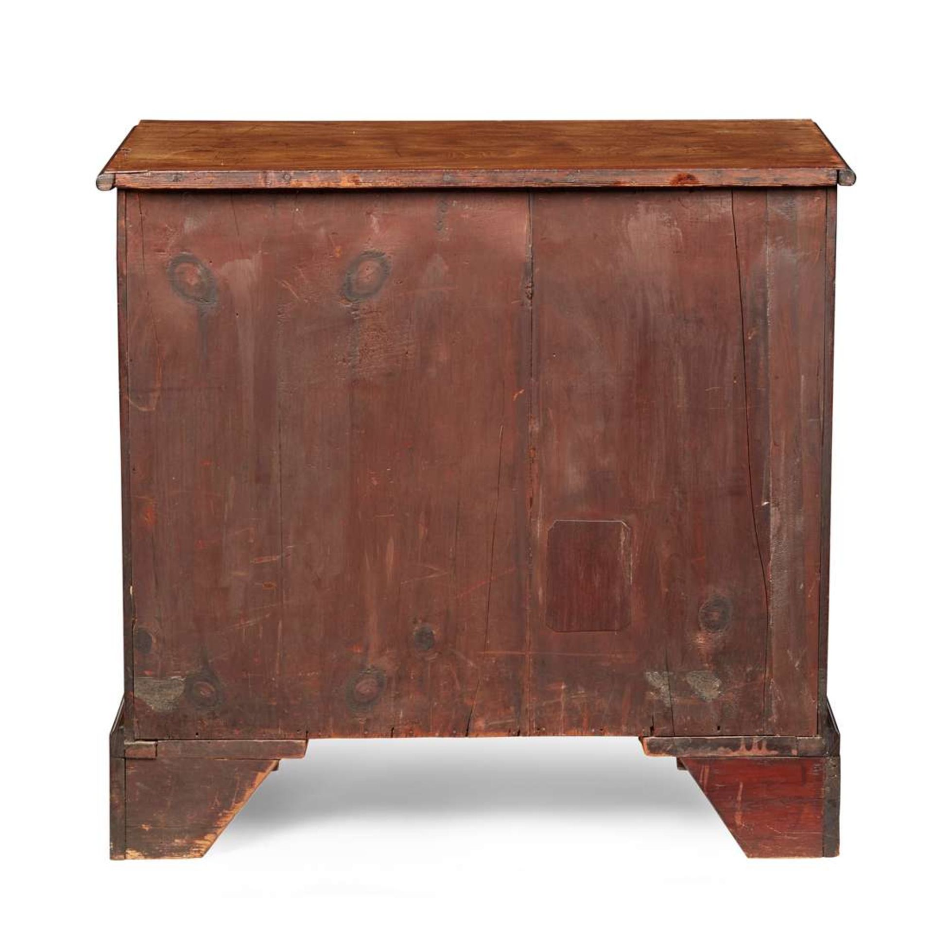 GEORGE III MAHOGANY SMALL CHEST OF DRAWERS - Image 3 of 3