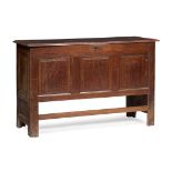 WILLIAM AND MARY OAK PANEL LINEN CHEST