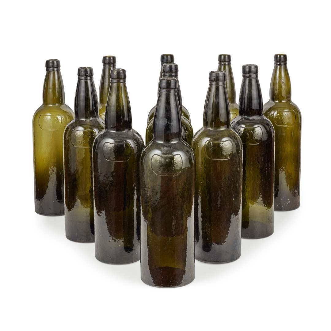 ELEVEN LARGE SANDEMAN PORT BOTTLES - Image 2 of 3