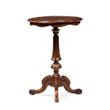 VICTORIAN WALNUT WINE TABLE