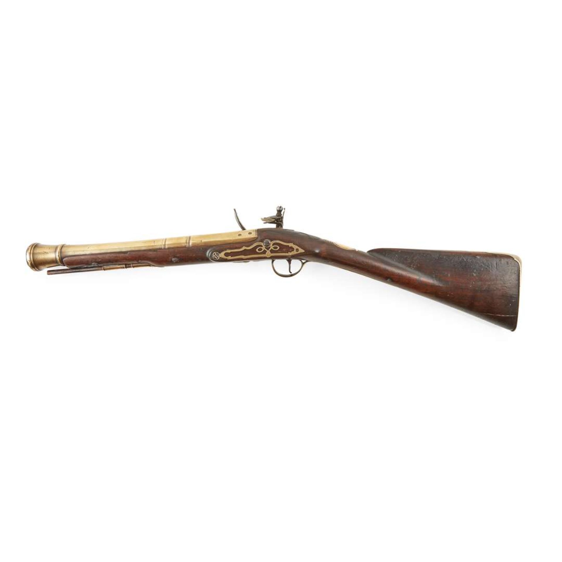 BRASS-BARRELLED FLINTLOCK BLUNDERBUSS, BY KETLAND & CO, BIRMINGHAM & LONDON - Image 2 of 5