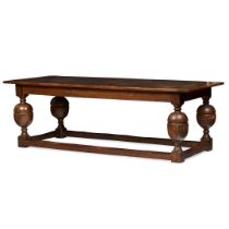 FLEMISH OAK REFECTORY TABLE