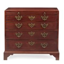 LATE GEORGE II CADDY TOP CHEST OF DRAWERS