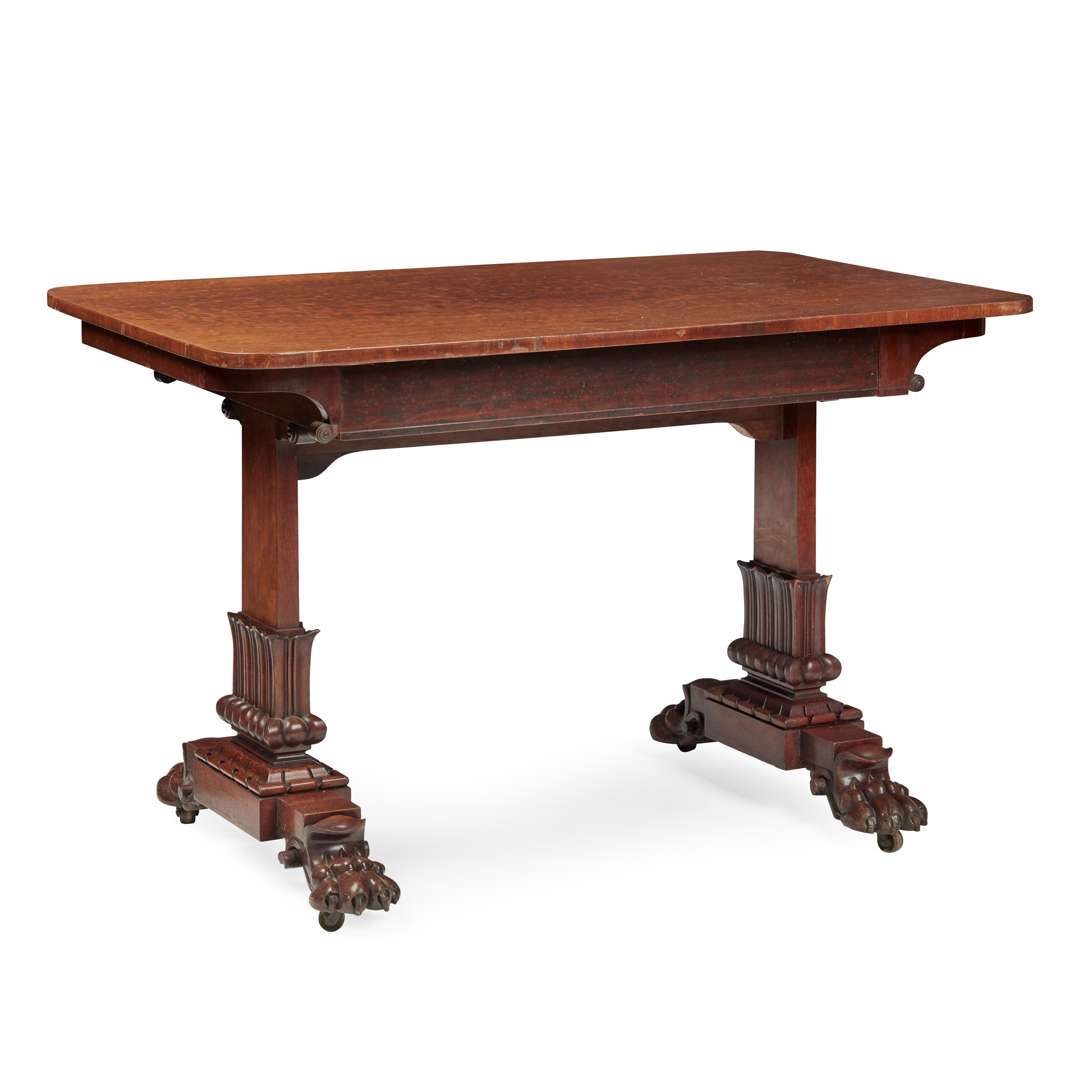 REGENCY MAHOGANY CENTRE TABLE