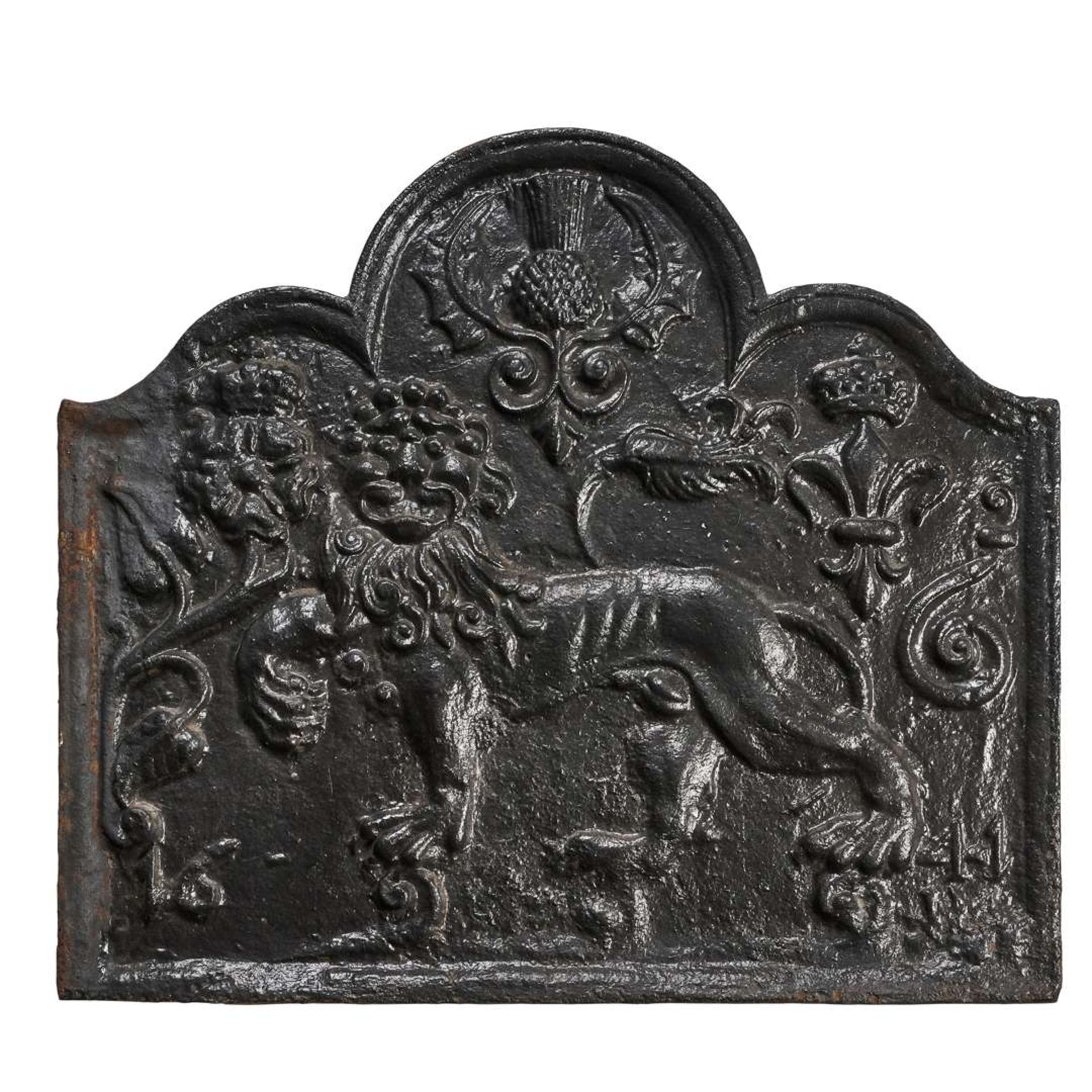 CAST IRON FIREBACK