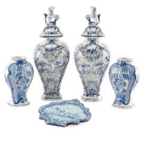 GROUP OF DUTCH DELFT