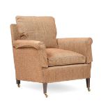 UPHOLSTERED LIBRARY ARMCHAIR