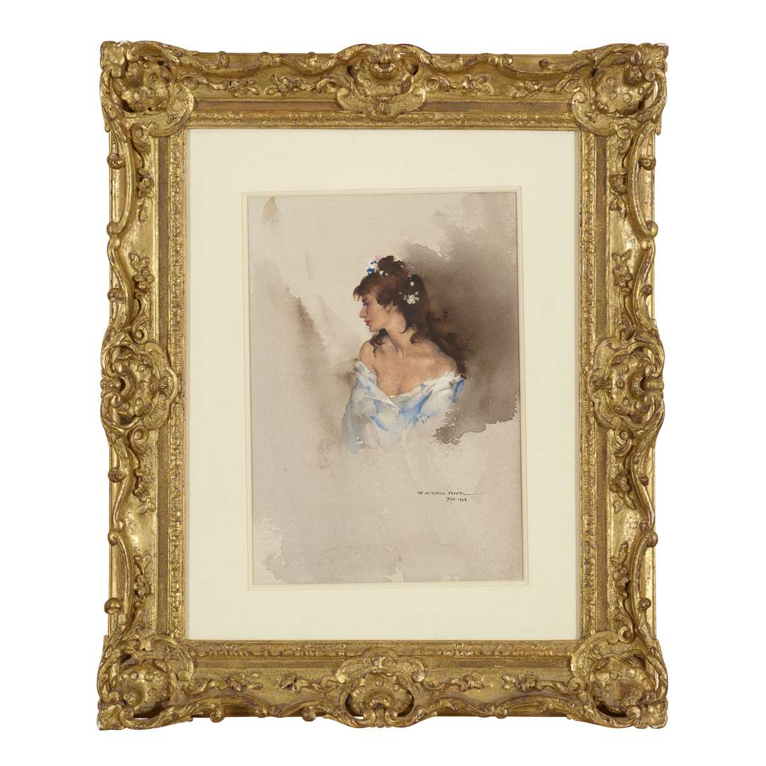 § SIR WILLIAM RUSSELL FLINT P.R.A., P.R.W.S., R.S.W., R.O.I., R.E. (SCOTTISH 1880-1969) - Image 2 of 3