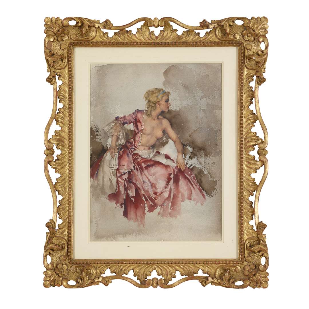 § SIR WILLIAM RUSSELL FLINT P.R.A., P.R.W.S., R.S.W., R.O.I., R.E. (SCOTTISH 1880-1969) - Image 2 of 3