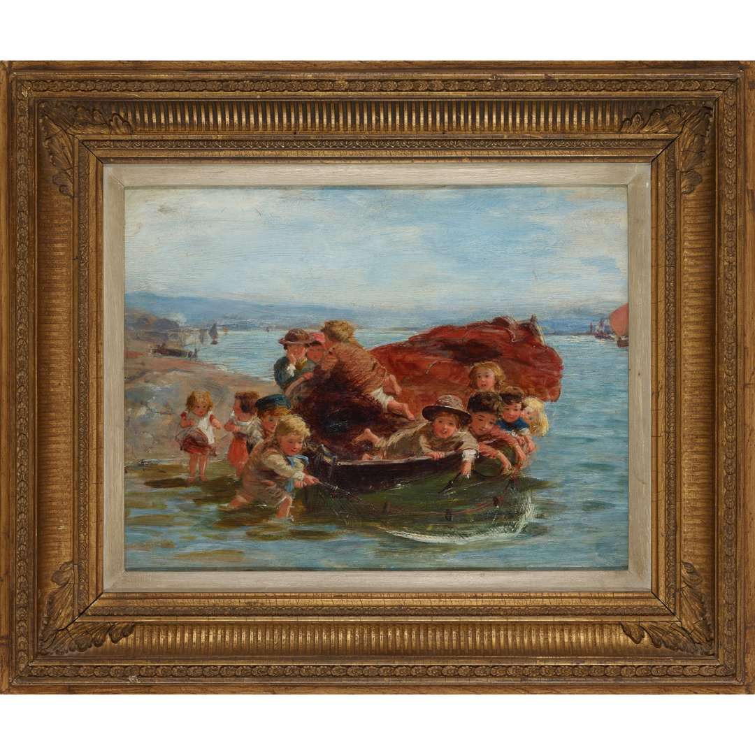 WILLIAM MCTAGGART, R.S.A., R.S.W. (SCOTTISH 1835-1910) - Image 2 of 3