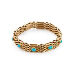 A turquoise bracelet