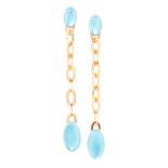 Vhernier: A pair of 'Olympia' pendent earrings