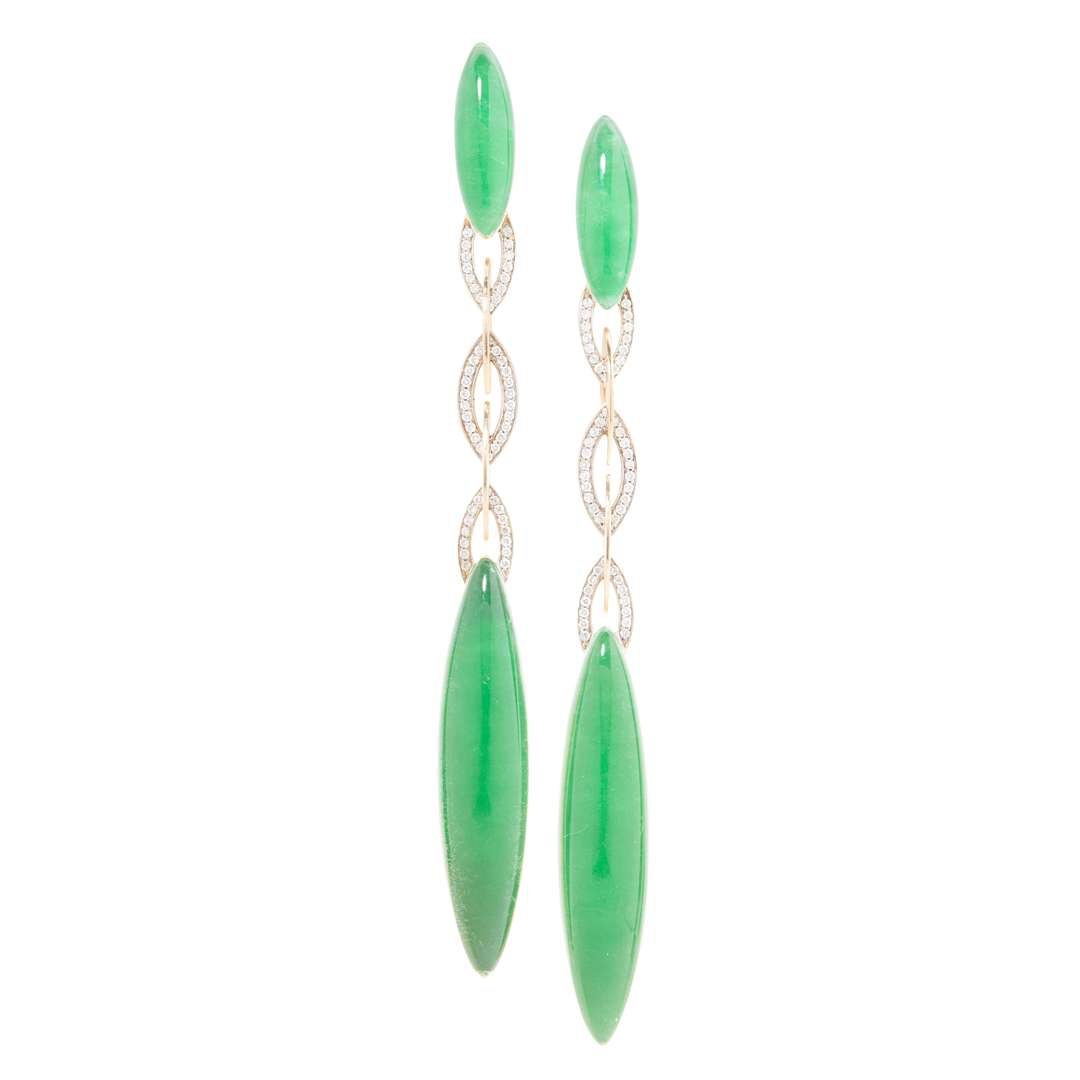 Vhernier: A pair of 'Fuseau' pendent earrings