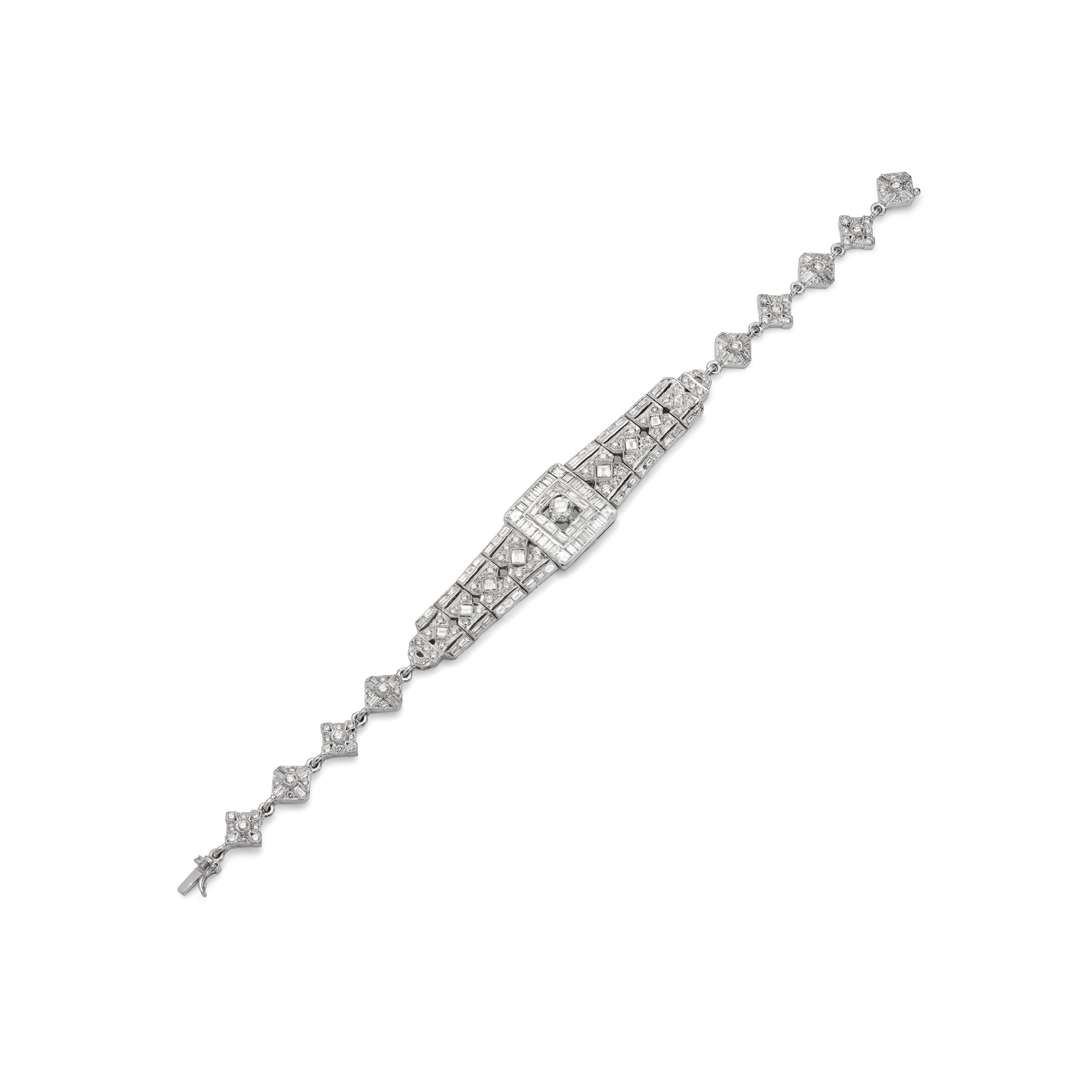 A diamond bracelet