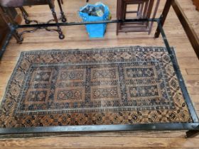 A brown ground floor rug. 120cm x 220cm