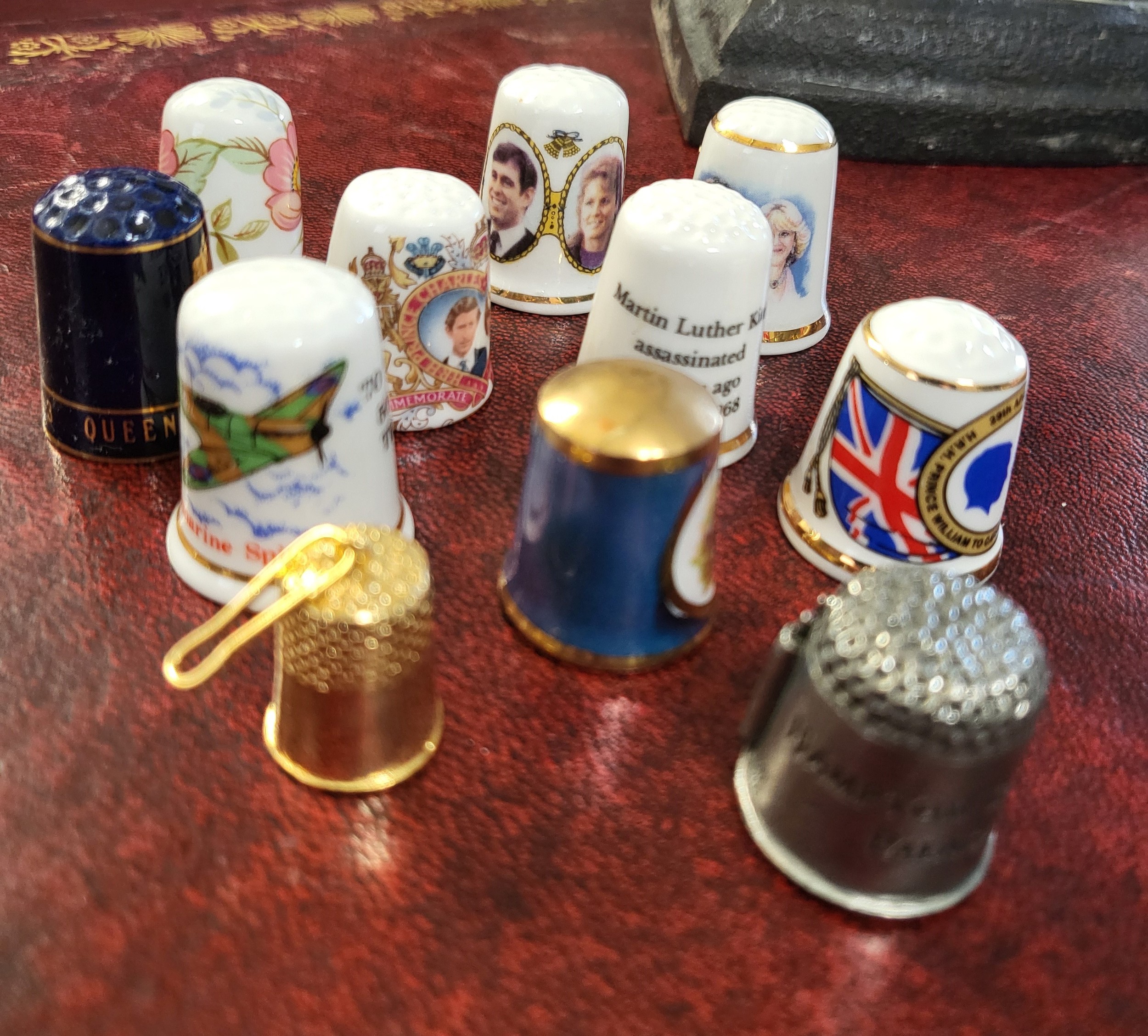 Opera glasses, irons, tins whistle - Image 3 of 8