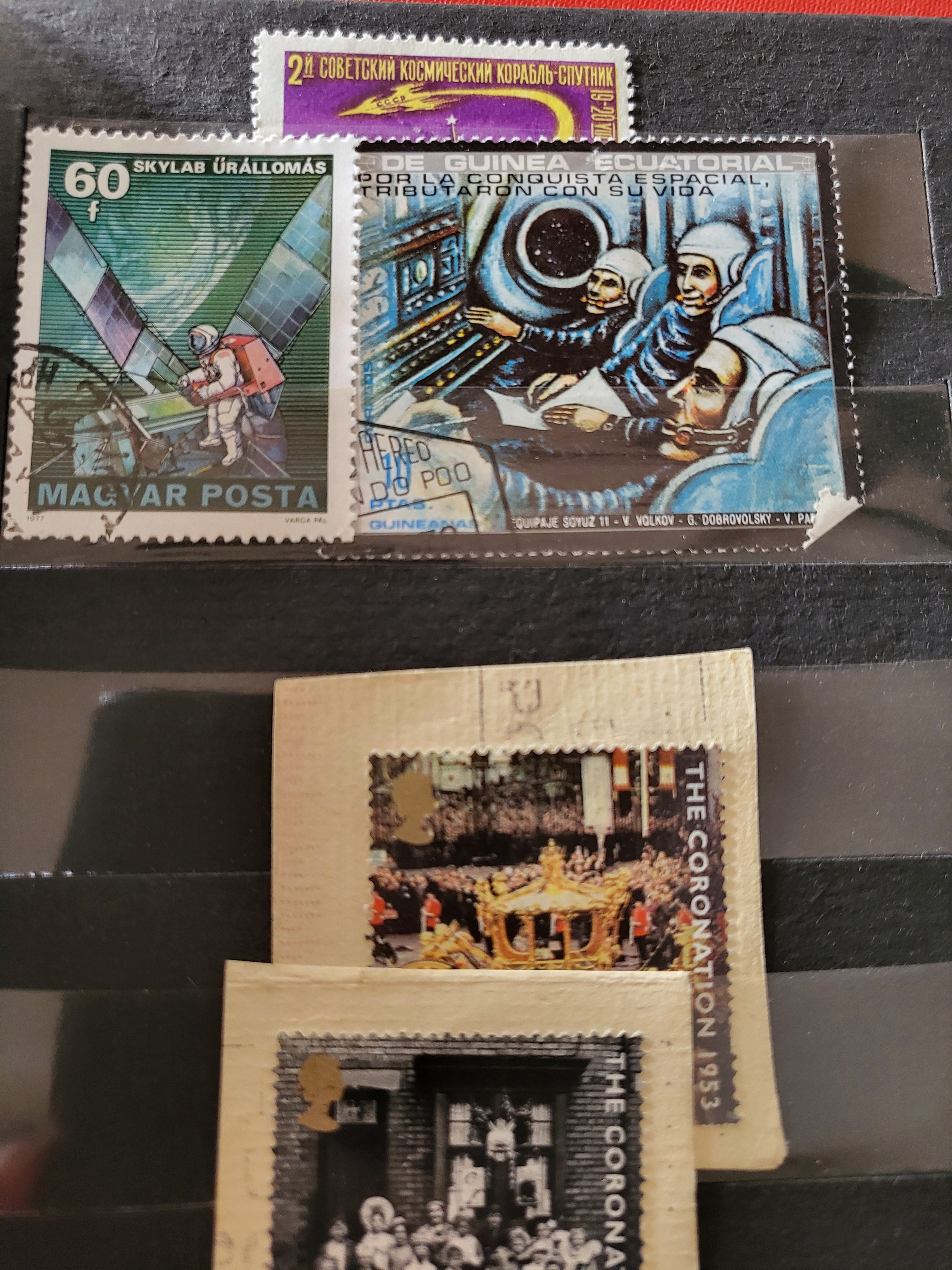 A collection of stamps and first day covers in six albums, two tins and loose envelopes including - Image 6 of 8