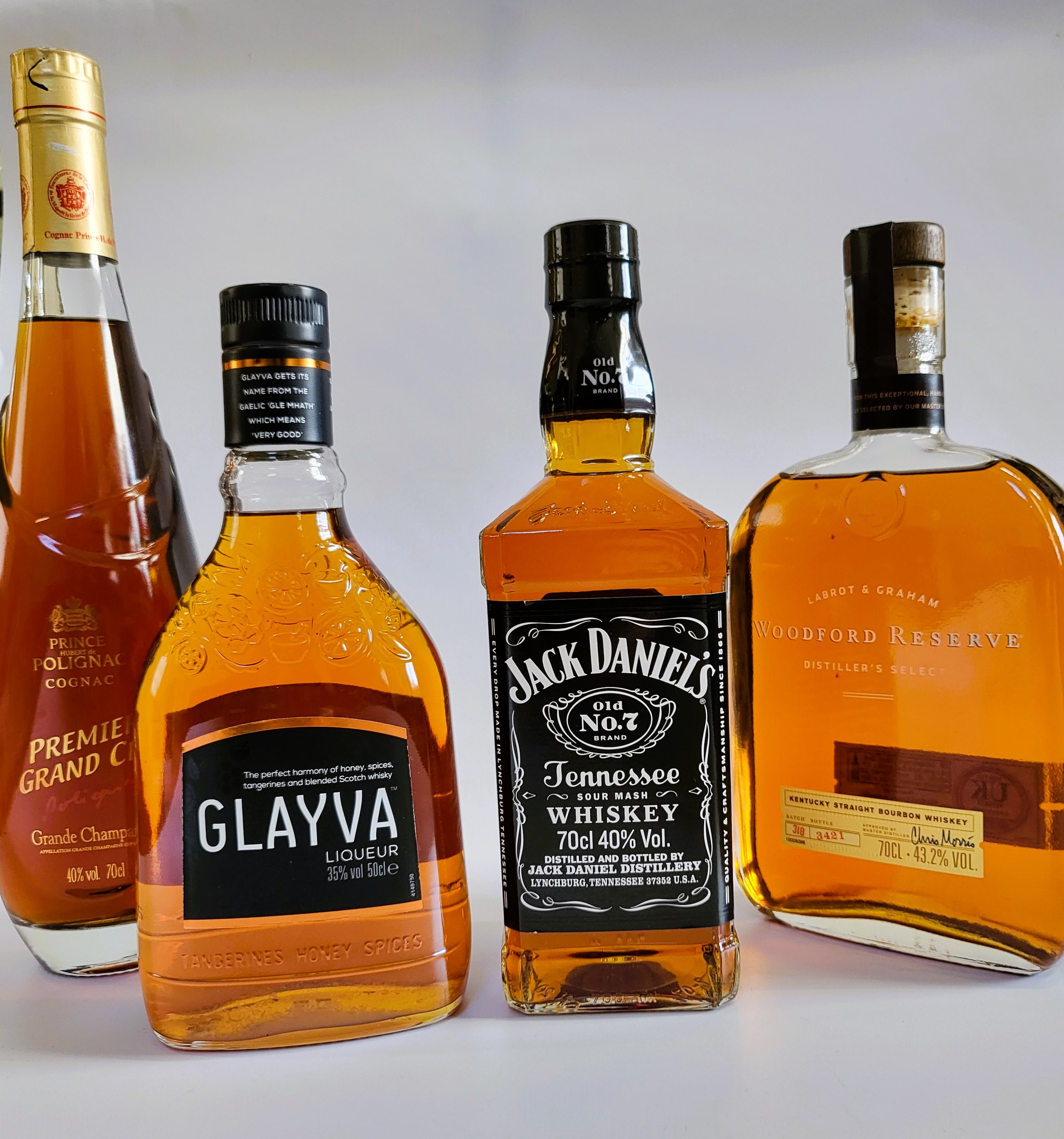 A group of bottles of whisky, Cognac, and liqueur, including Glenmorangie Highland single malt - Image 2 of 3