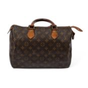 Vintage Louis Vuitton 'Speedy 30' bag, in iconic Louis Vuitton Monogram Canvas, lined with