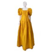 Three custom made vintage silk outfits to include An Anna Belinda of Oxford two-piece in a Liberty