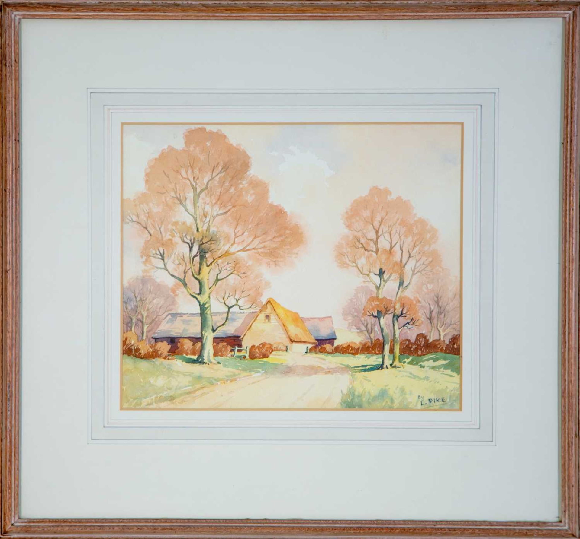 Ken Messer (1931-2018) A country lane signed watercolour, 41 x 31cm; and a further watercolour by - Bild 4 aus 6
