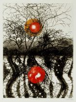 Walter Hoyle (1922-2000) Winter Reflection artist's proof, signed and titled in pencil (in the