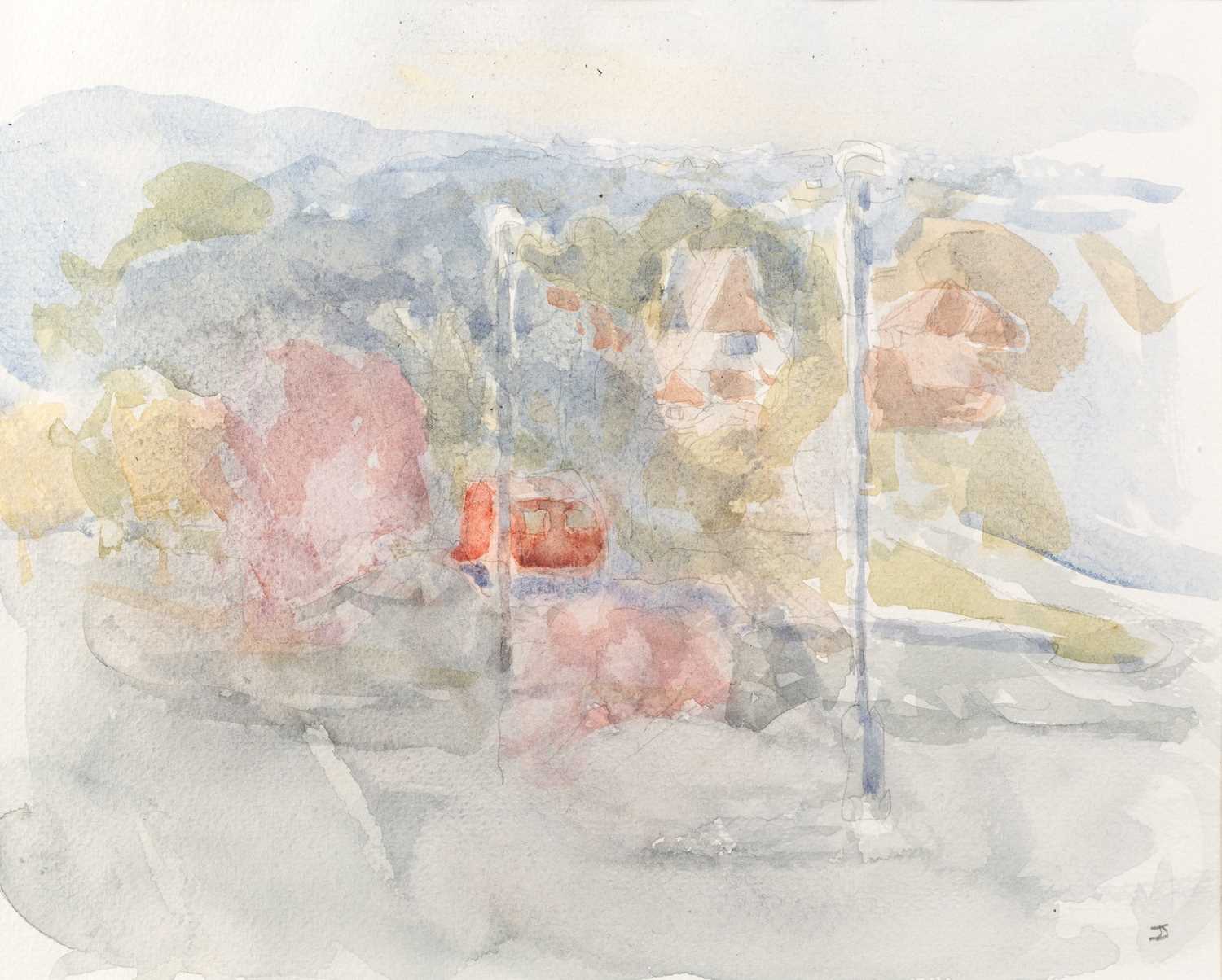 Jane Dowling (1925-2023) Annely signed with initials (lower right) watercolour 17 x 22cm; and a