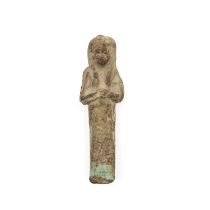 An ancient Egyptian Shabti figure 9cm high. Provenance: Malcolm Deas Collection