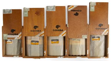 Cohiba cigars to include a complete box of 25 Siglo III Linea 1492, 21 Siglo III with box a complete