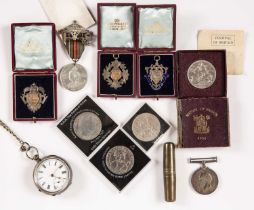A collection of coins to include late 19th century and later half crowns, a 1951 festival of Britain