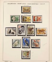 An album of 1963-1969 USSR stamps