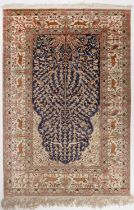 A fine 20th century Turkish Kayseri rug, the tree of life 100cm x 154 cm