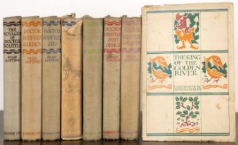 Collection of Doctor Dolittle books by Hugh Lofting, to include Doctor Dolittle's Post Office,