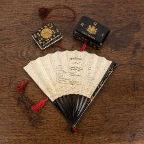 Souvenir set celebrating the Coronation of George V, 4th June, 1911 Japanese, Meiji period 1868-1912