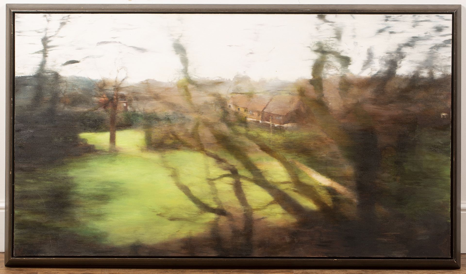 Kathryn Hobden (b.1975) 'Untitled I', oil on canvas, signed and dated 1998 to the verso, 76cm x - Bild 2 aus 3