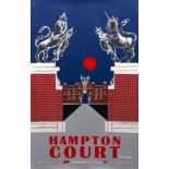 Edward Pond (1929-2012) 'Hampton Court', Network South East advertising poster, unframed, 102cm x
