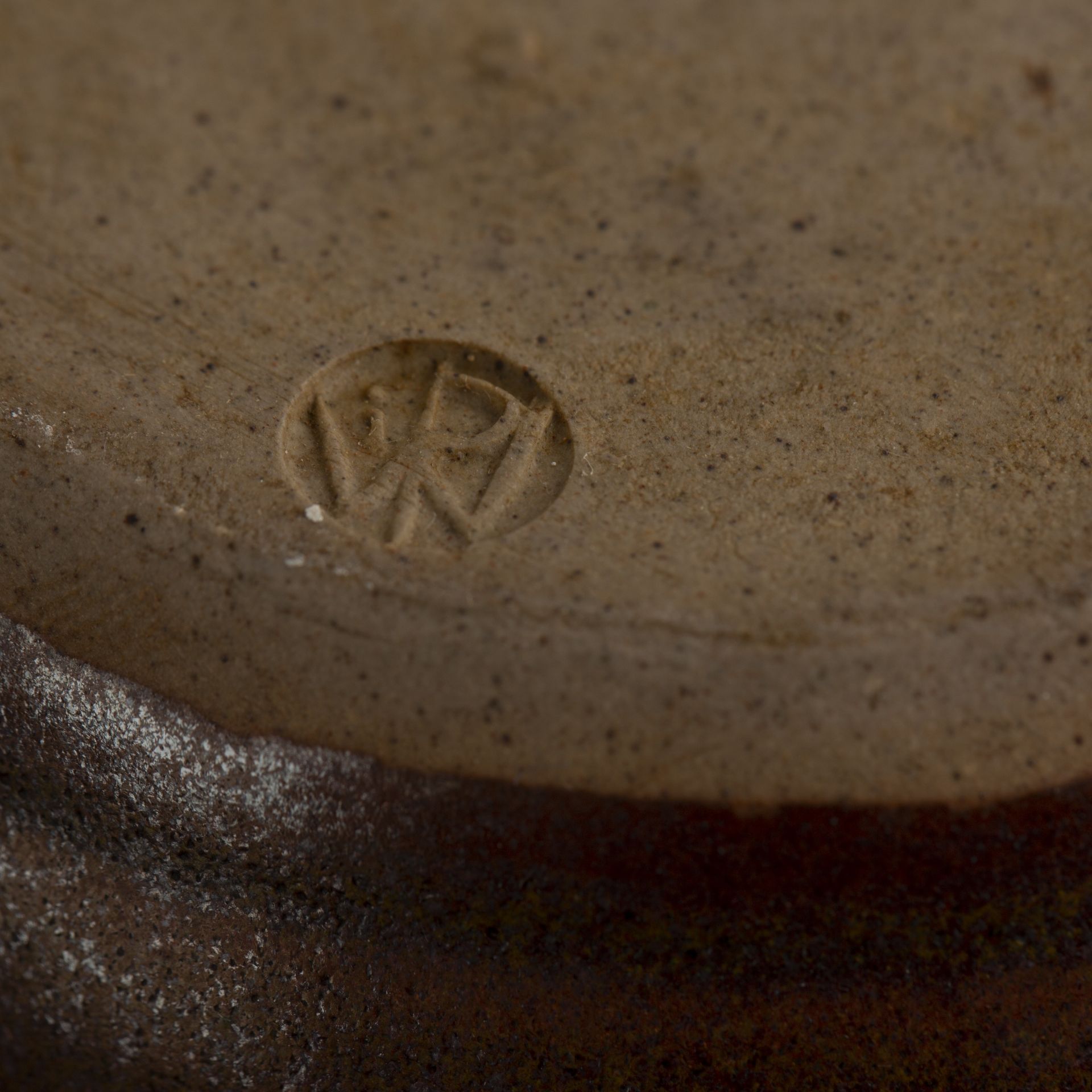 Sidney Tustin (1914-2005) at Winchcombe Pottery studio pottery vase with painted decoration, - Bild 3 aus 6