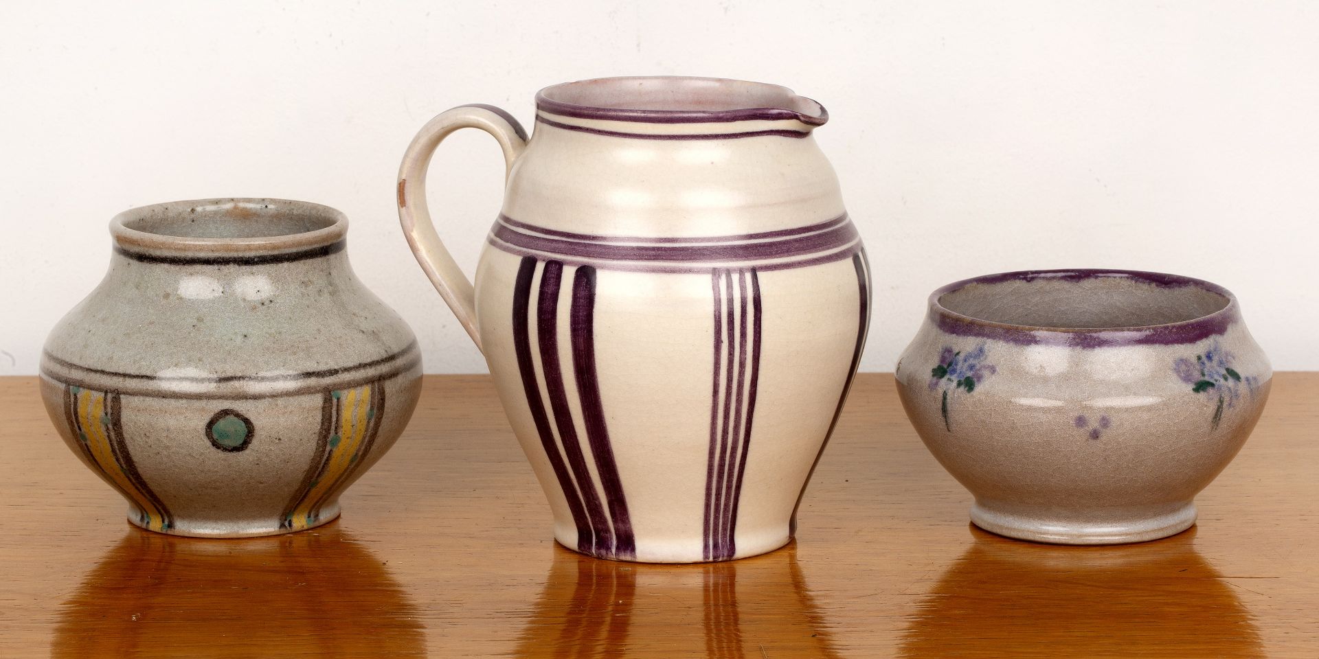 James Radley Young and Truda Adams for Carter Stabler Poole three pieces of ceramics, comprising - Bild 2 aus 5
