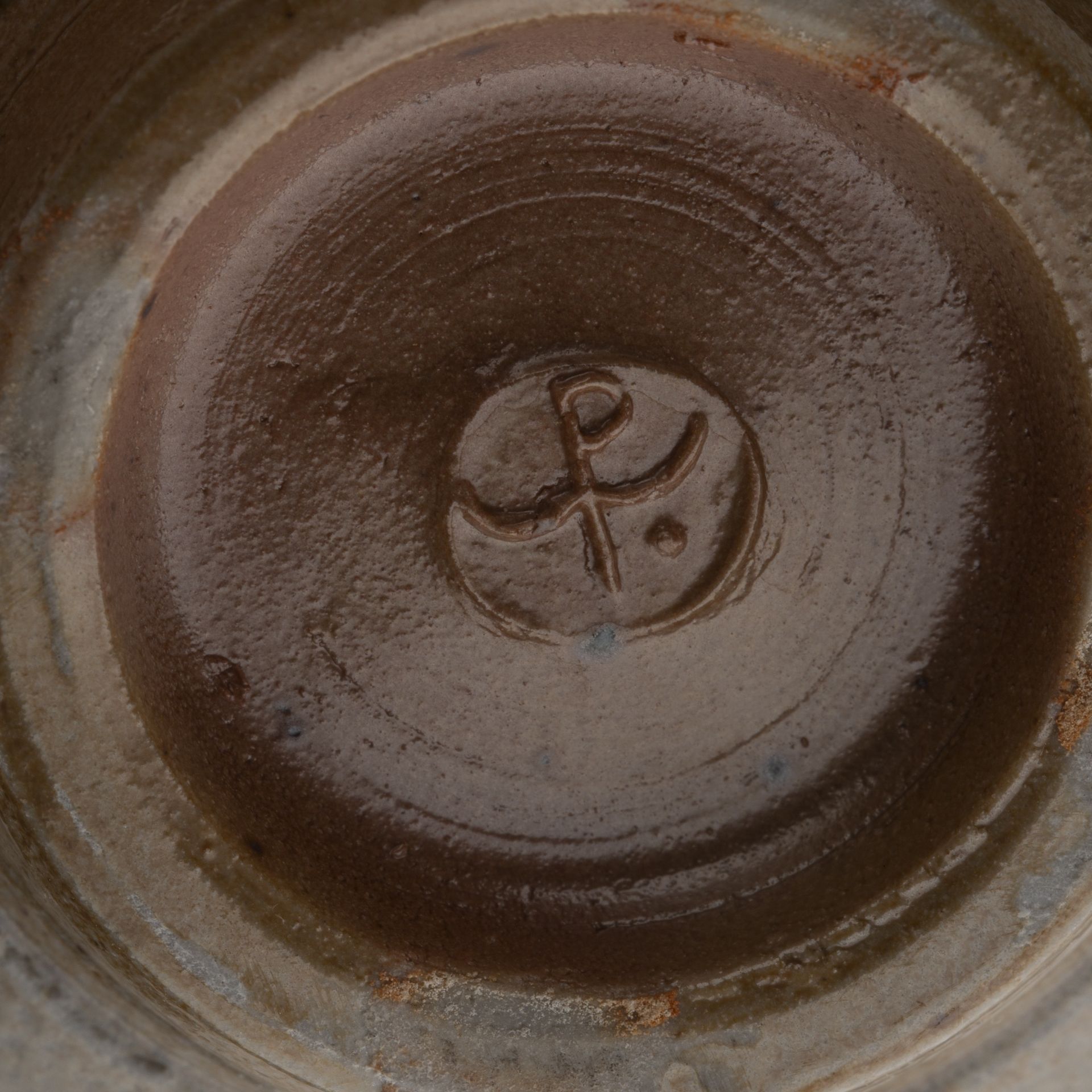 Ray Finch (1914-2012) at Winchcombe Pottery studio pottery blue glazed teapot with incised - Bild 4 aus 4