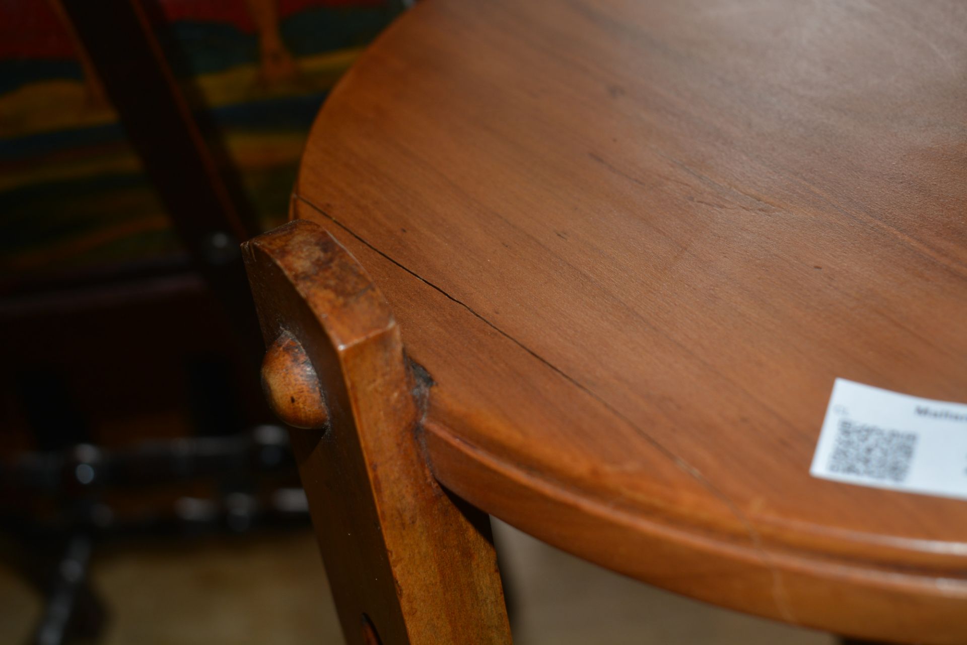 In the manner of Liberty & Co Arts and Crafts, small table or stand, on tapering legs, unmarked, - Image 5 of 10