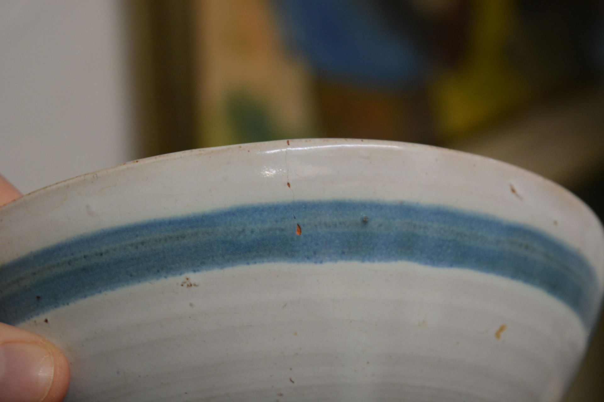 Alan Caiger-Smith (1930-2020) at Aldermaston Pottery tin-glazed earthenware dinner service, to - Image 14 of 21