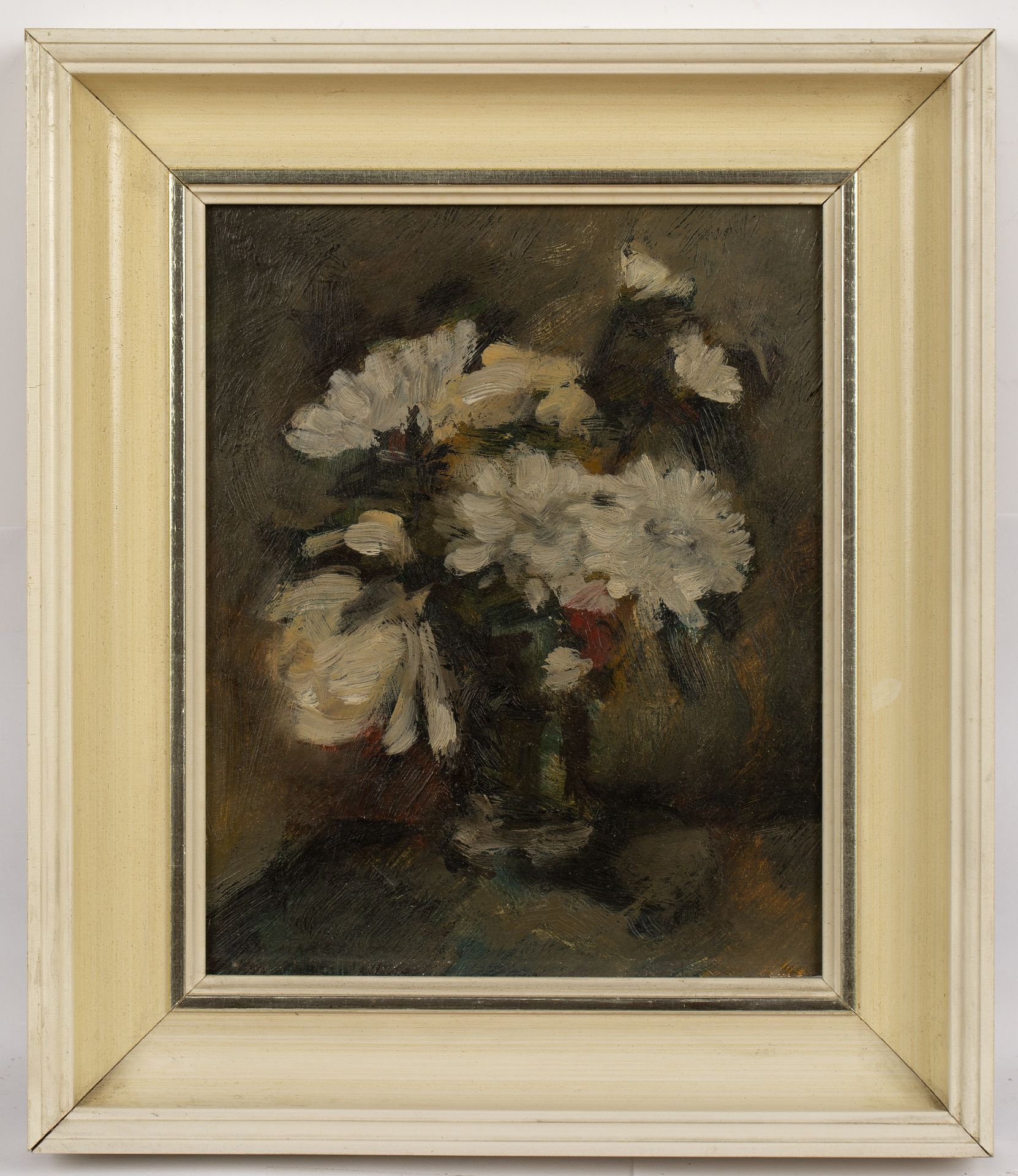 Roy Manby (20th Century School) two still life 'Vase of flowers' studies, one signed and dated - Bild 2 aus 6