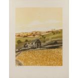 Robert Barnes (b.1947) 'Midsummer I', etching and aquatint, numbered 71/100, signed in pencil